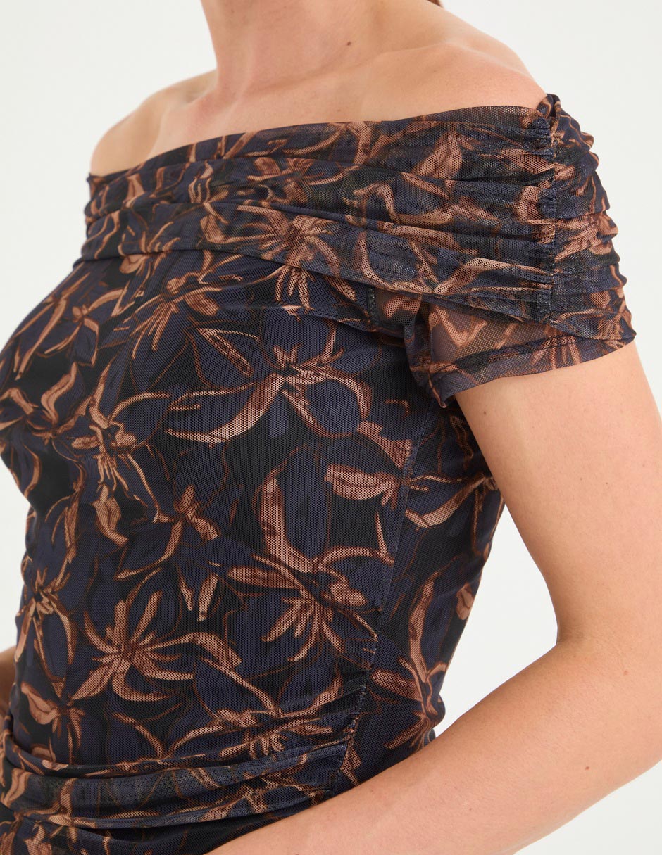 Blusa manga corta para mujer 8