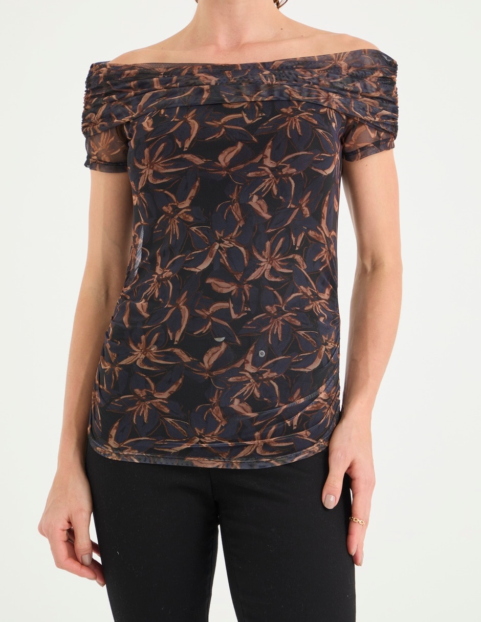 Blusa manga corta para mujer 9