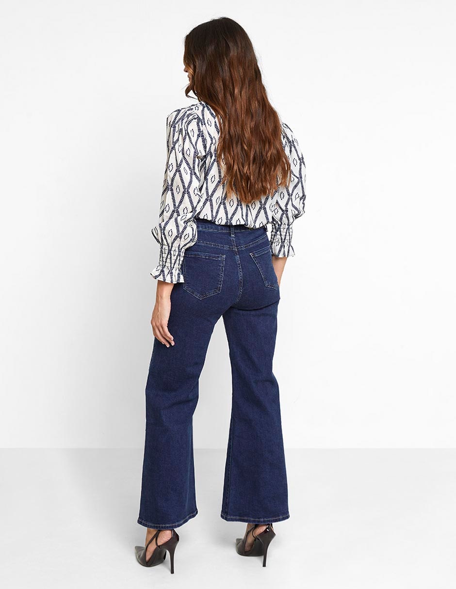 Jeans straight para mujer 7