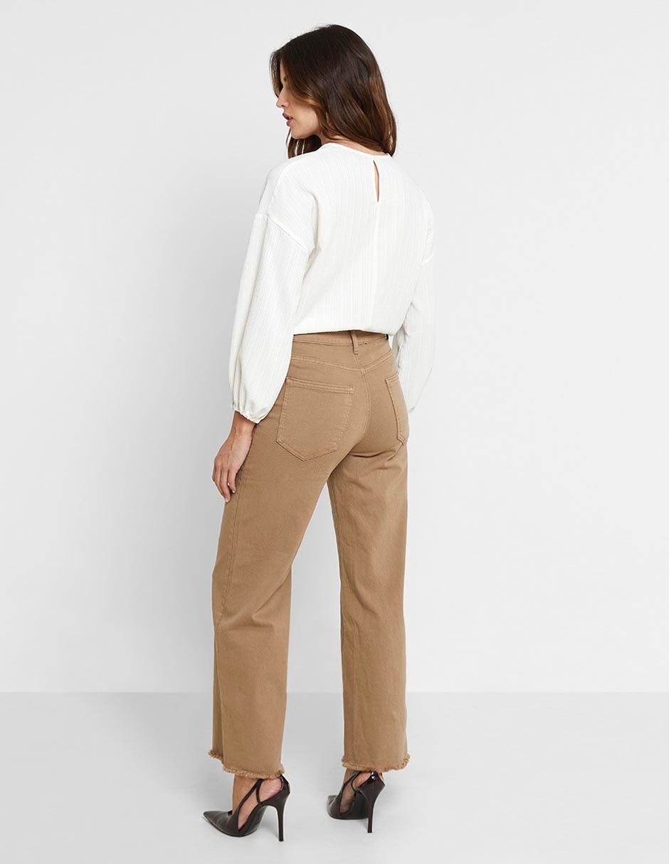 Pantalón relaxed straight para mujer 6