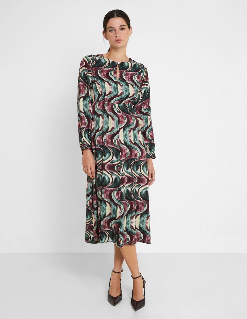 Vestido midi casual para mujer 1