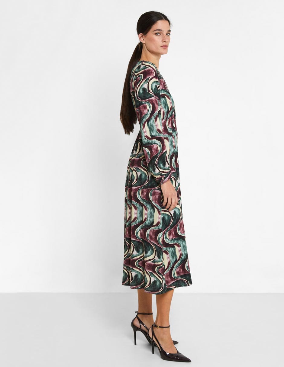 Vestido midi casual para mujer 8