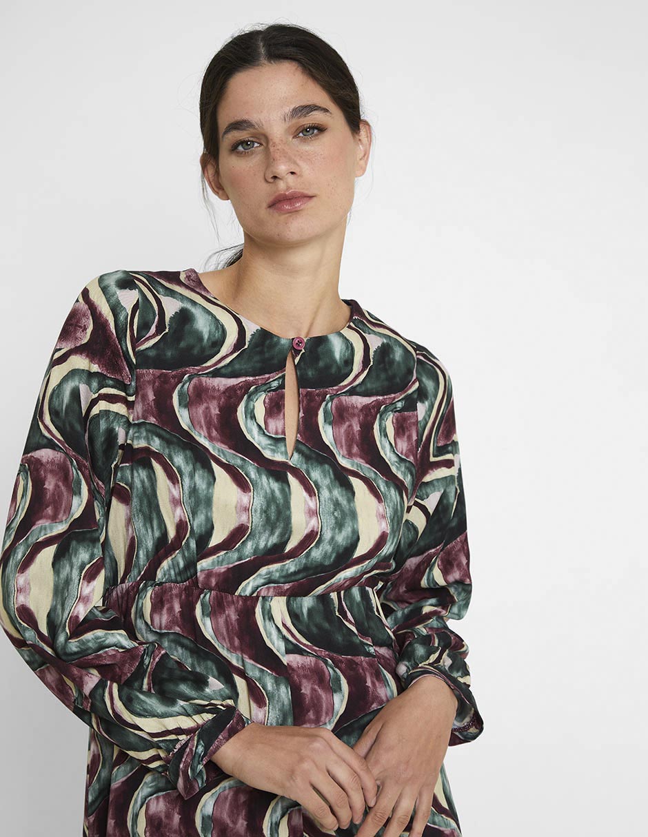 Vestido midi casual para mujer 9