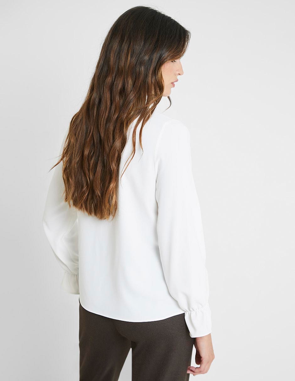 Blusa manga larga para mujer 6