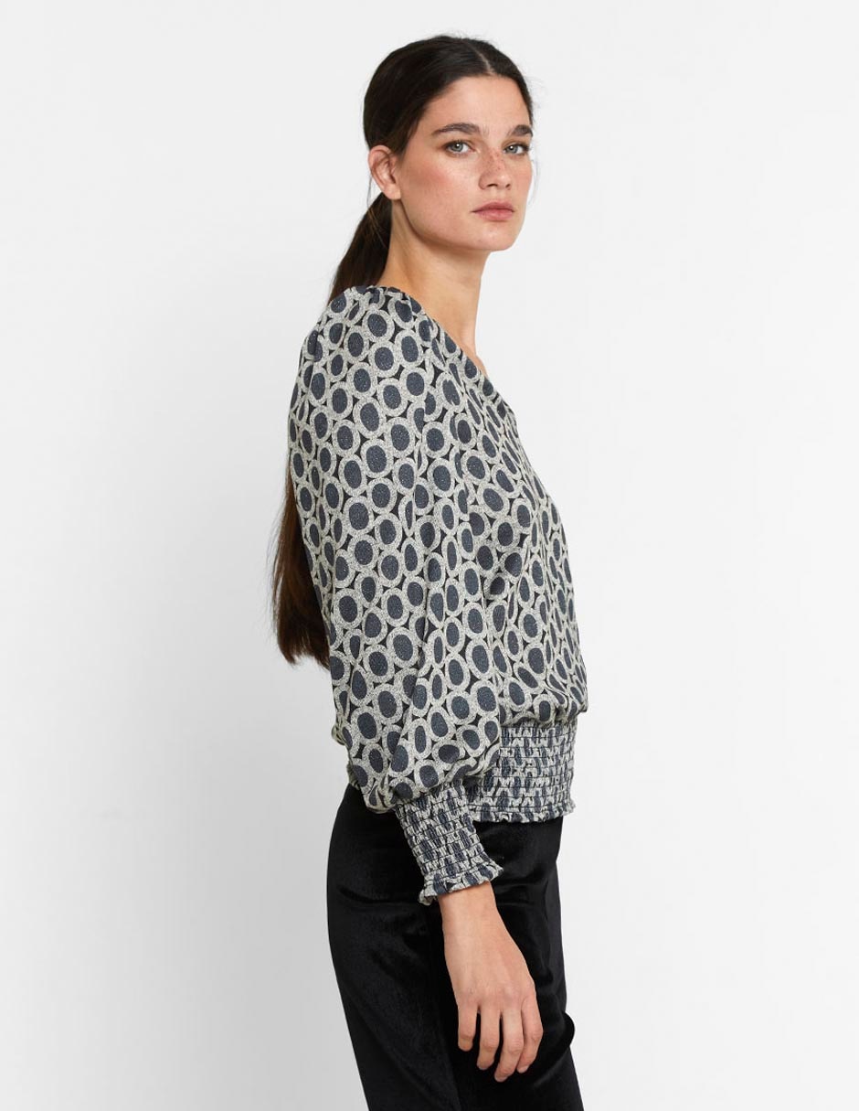 Blusa manga larga para mujer 4