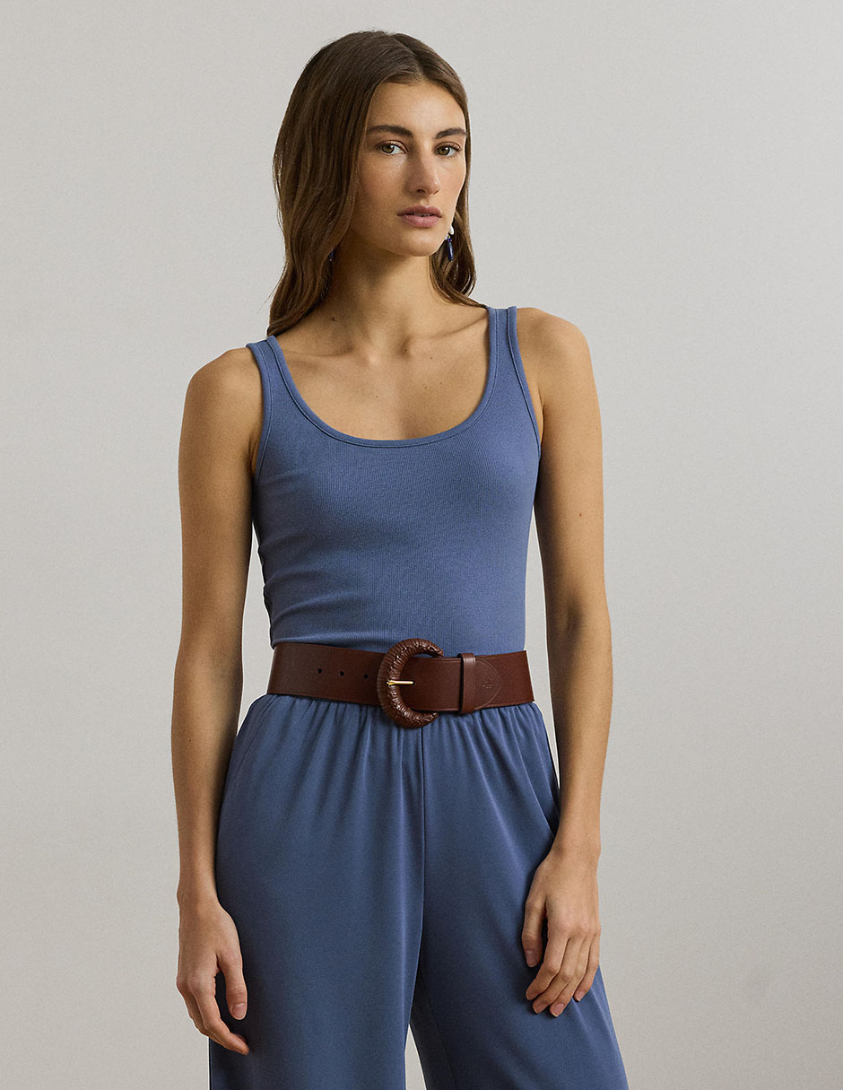 Playera cuello redondo mujer