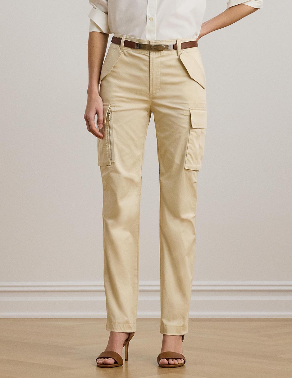 Pantalón cargo straight para mujer Pantalón cargo straight para mujer