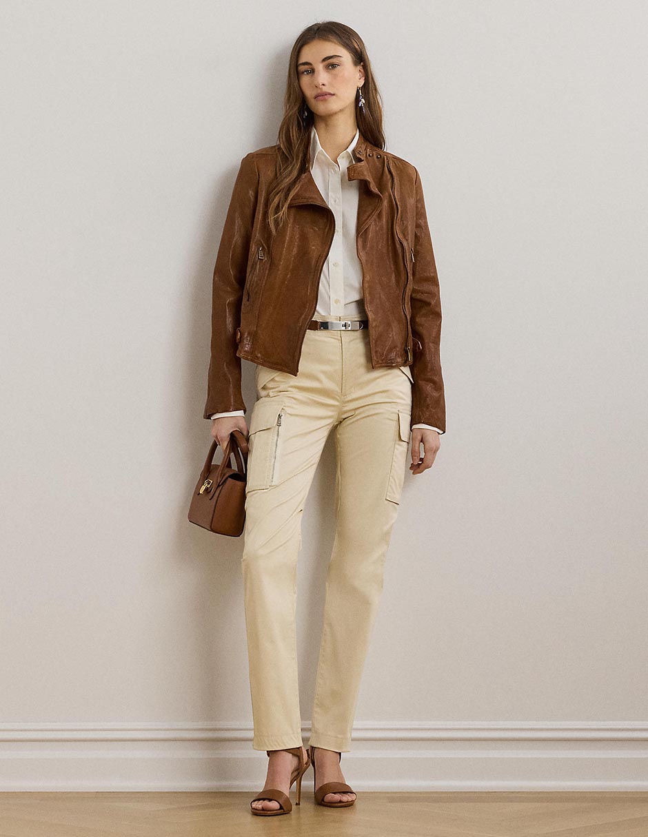 Pantalón cargo Lauren Ralph Lauren straight para mujer