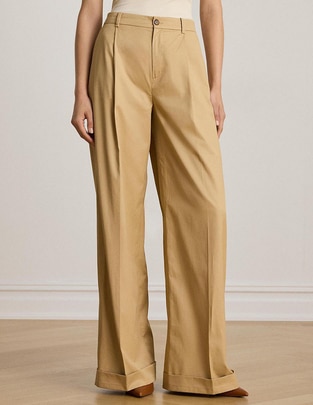 Pantalón de vestir amplio para mujer 1