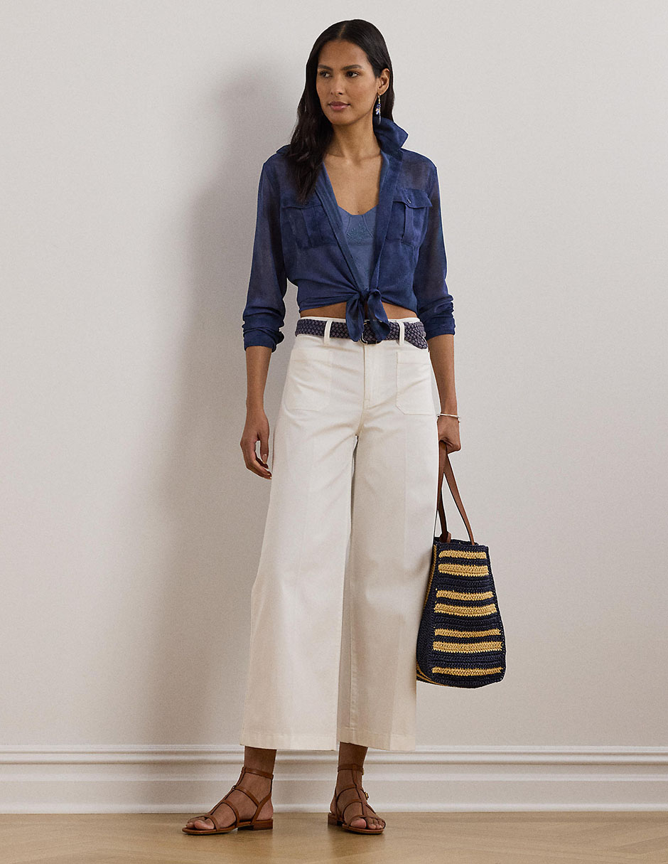 Pantalón carpenter amplio para mujer 6