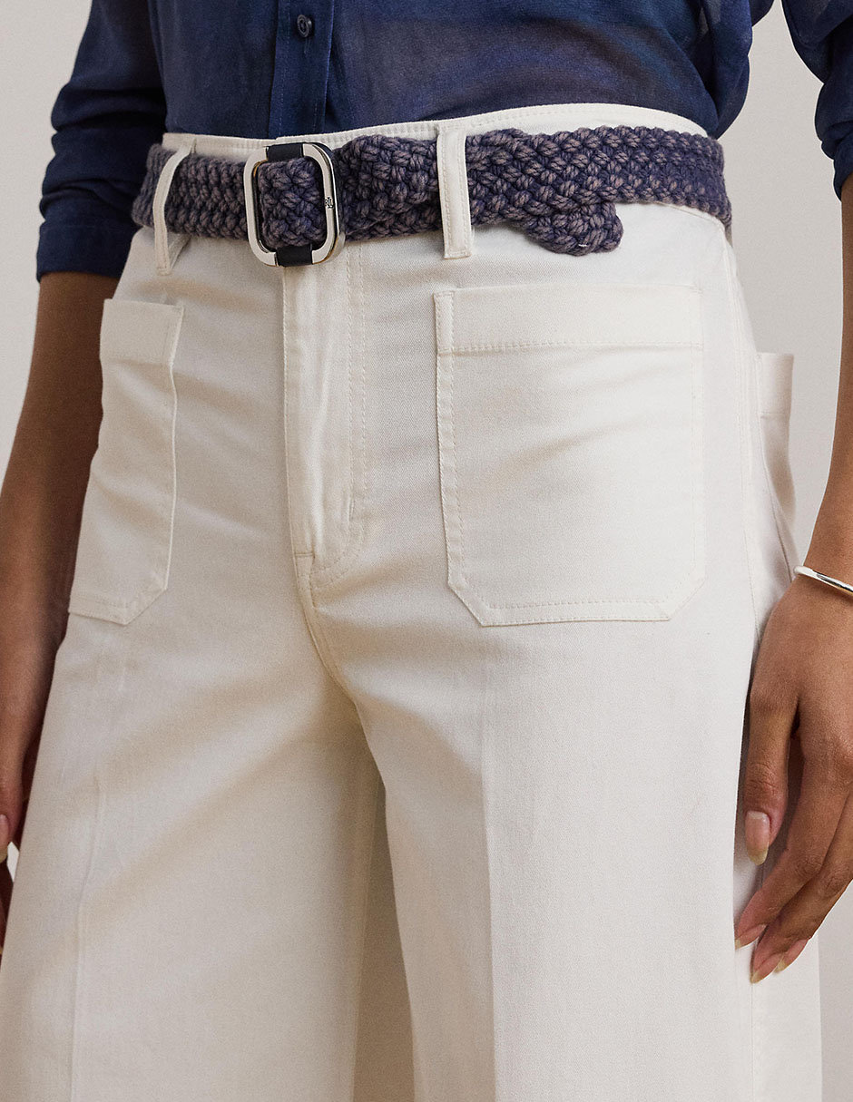 Pantalón carpenter amplio para mujer 7