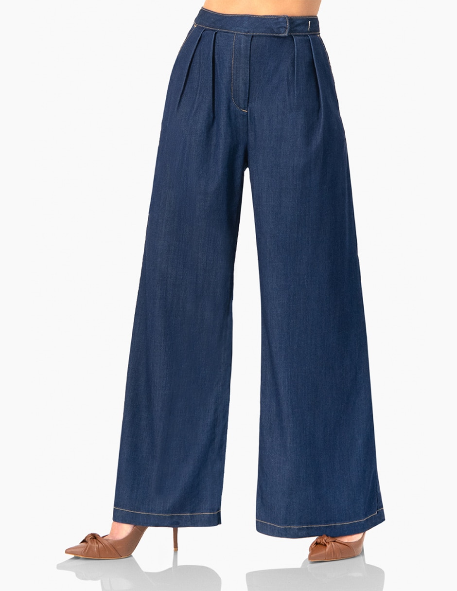 Jeans amplio para mujer 5