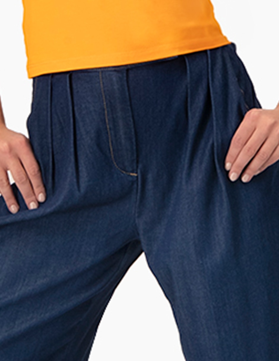 Jeans amplio para mujer 2