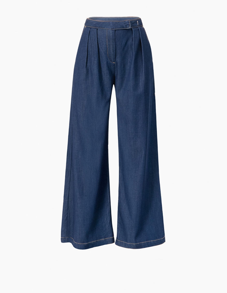 Jeans amplio para mujer 7