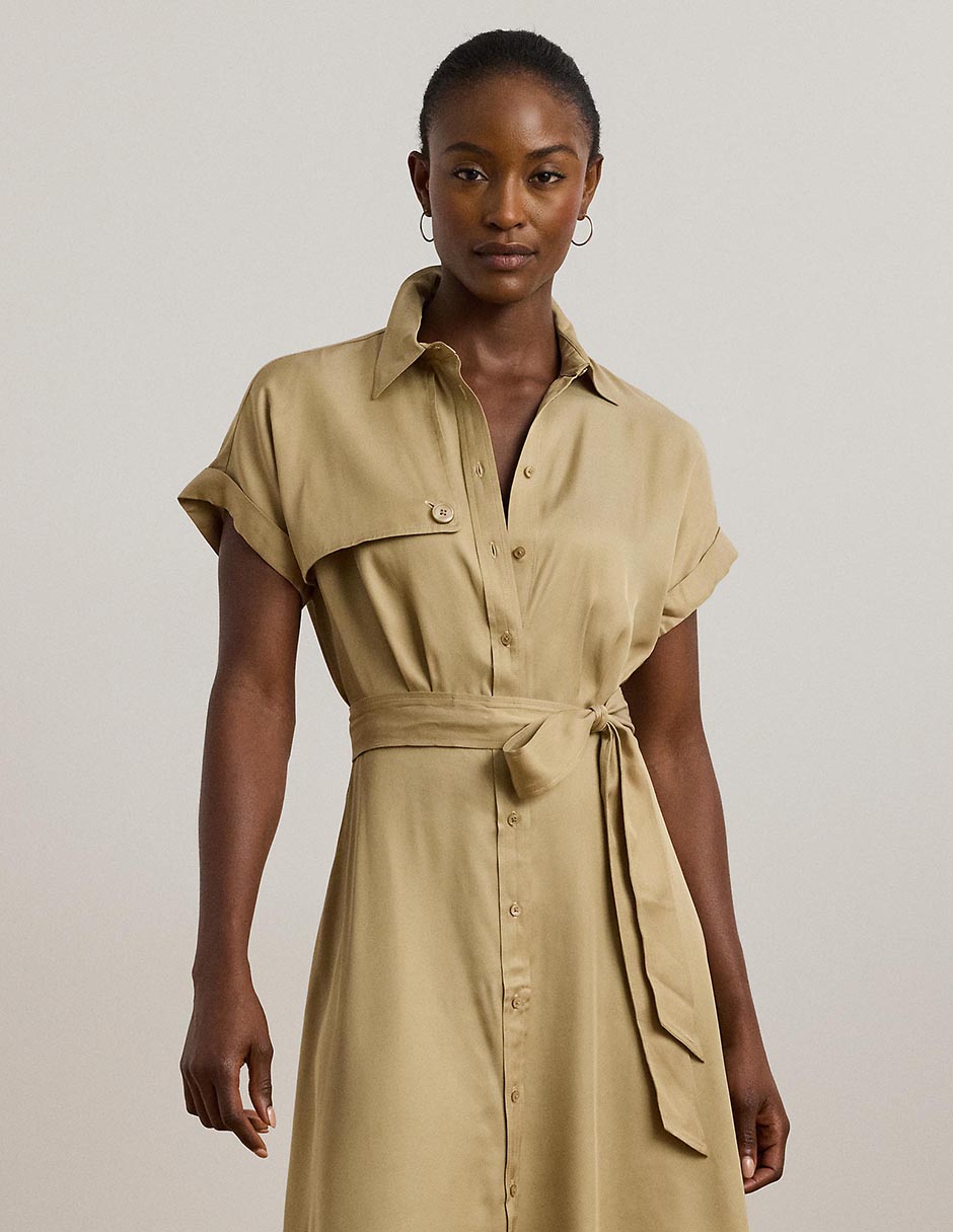 Vestido a la rodilla casual para mujer