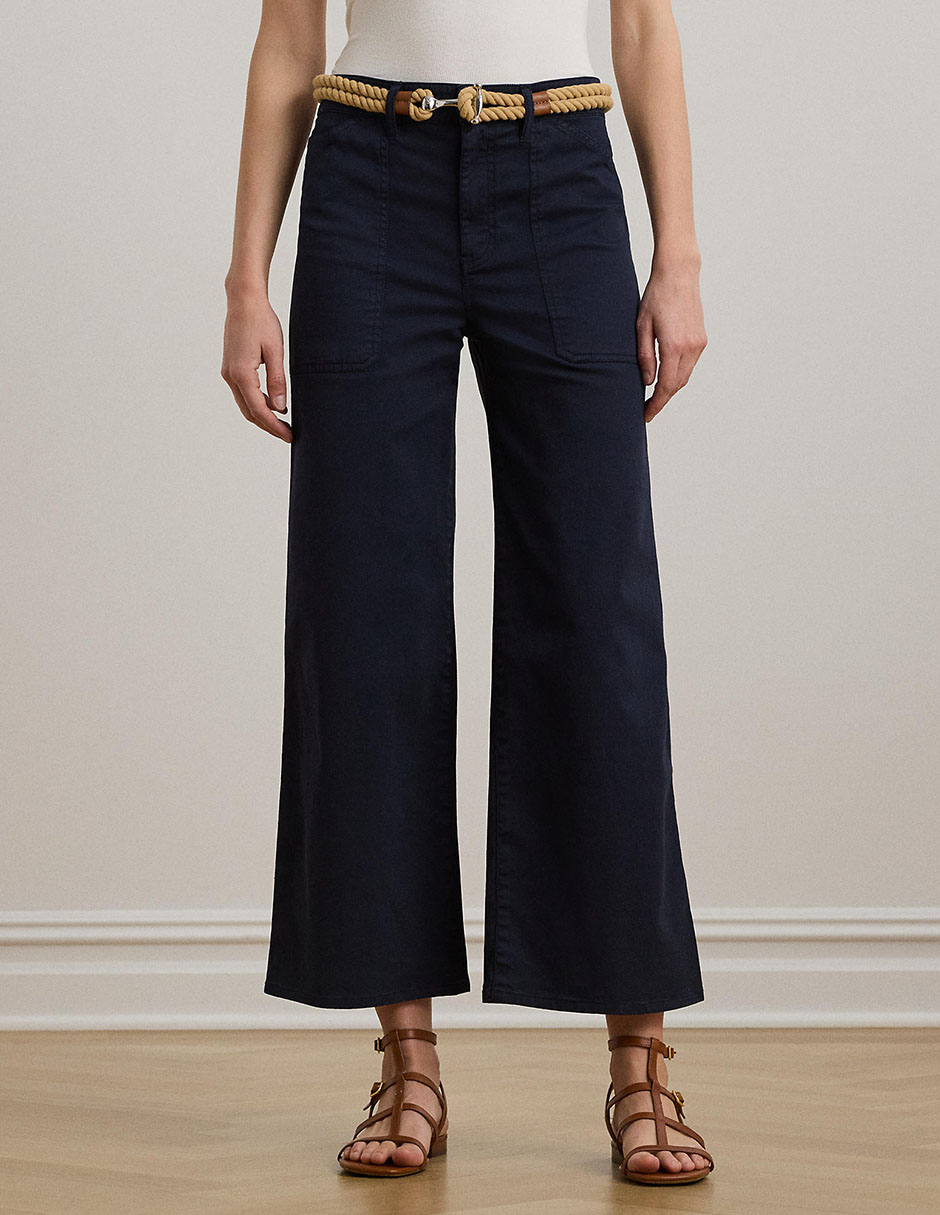 Pantalón capri amplio para mujer Pantalón capri amplio para mujer