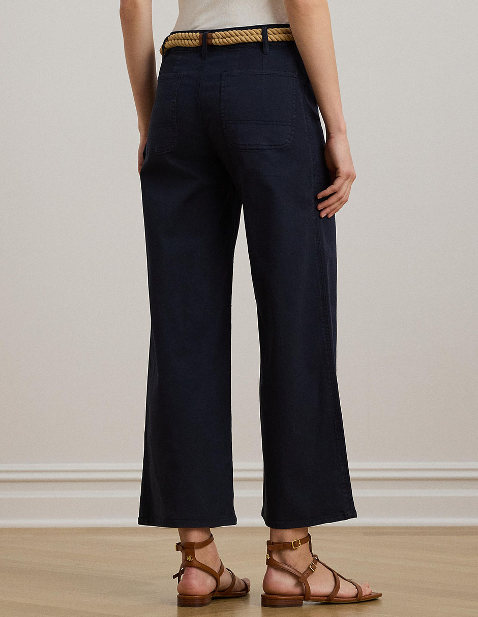 Pantalón capri amplio para mujer 5