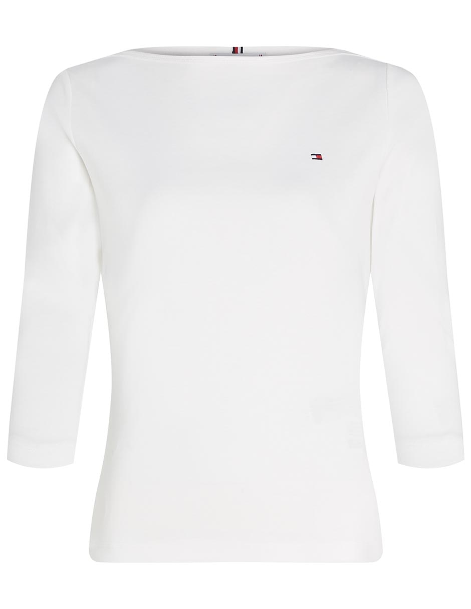 Playera manga 3/4 cuello cuadrado mujer 5