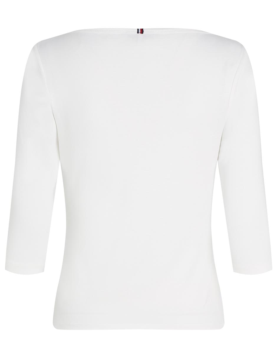 Playera manga 3/4 cuello cuadrado mujer 3