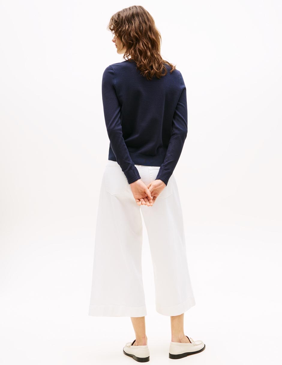 Suéter Hilfiger cuello ojal para mujer 2