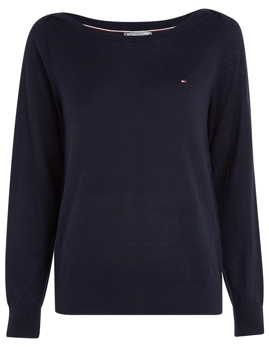 Suéter Hilfiger cuello ojal para mujer 3