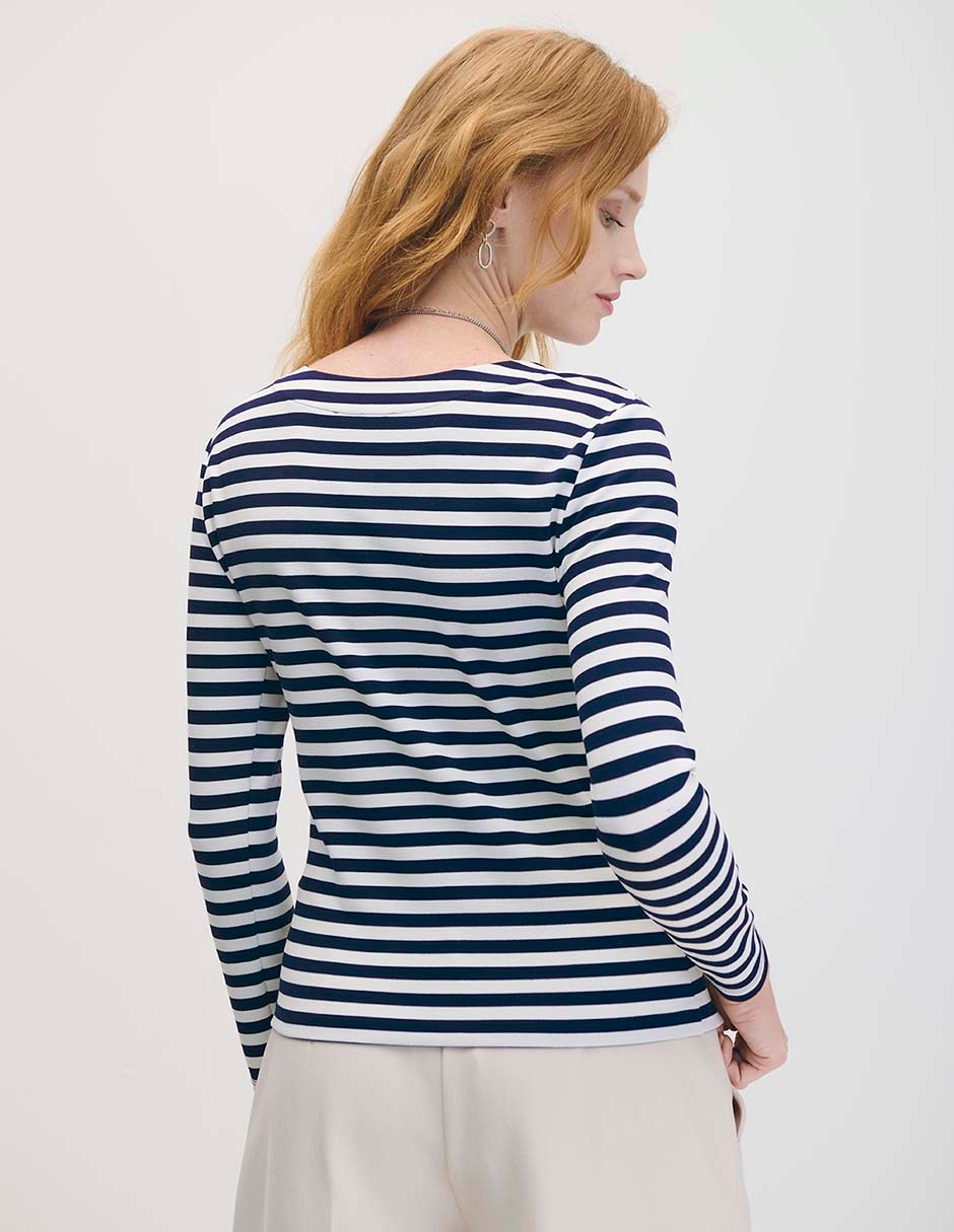 Blusa manga larga para mujer 5