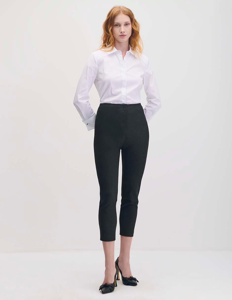 Legging cintura alta con elástico para mujer 4