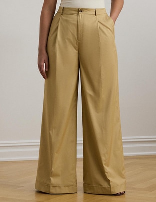 Pantalón de vestir wide leg para mujer 1