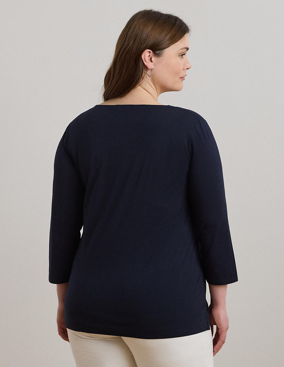 Blusa manga 3/4 para mujer 2