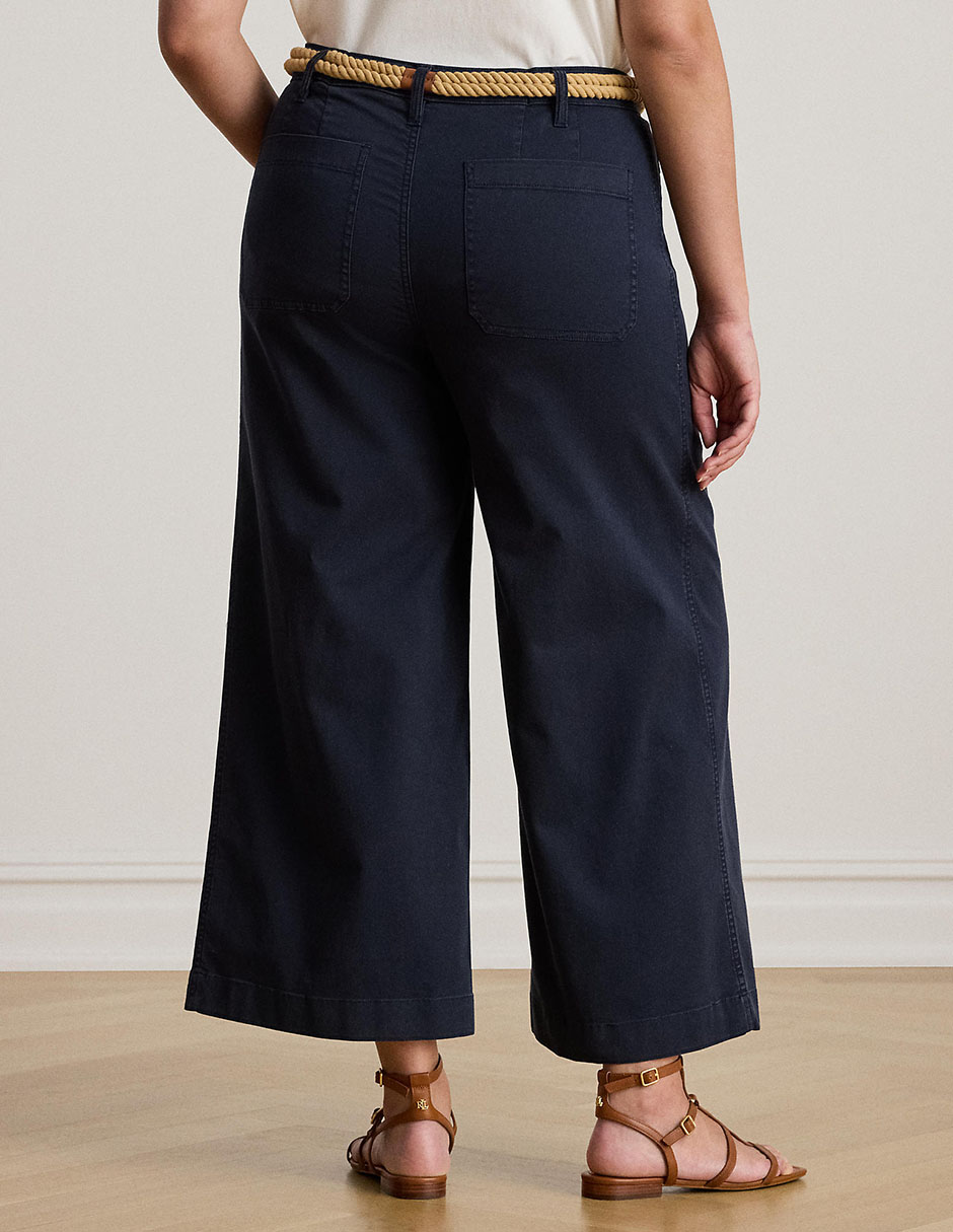 Pantalón relaxed lauren plus wide leg para mujer