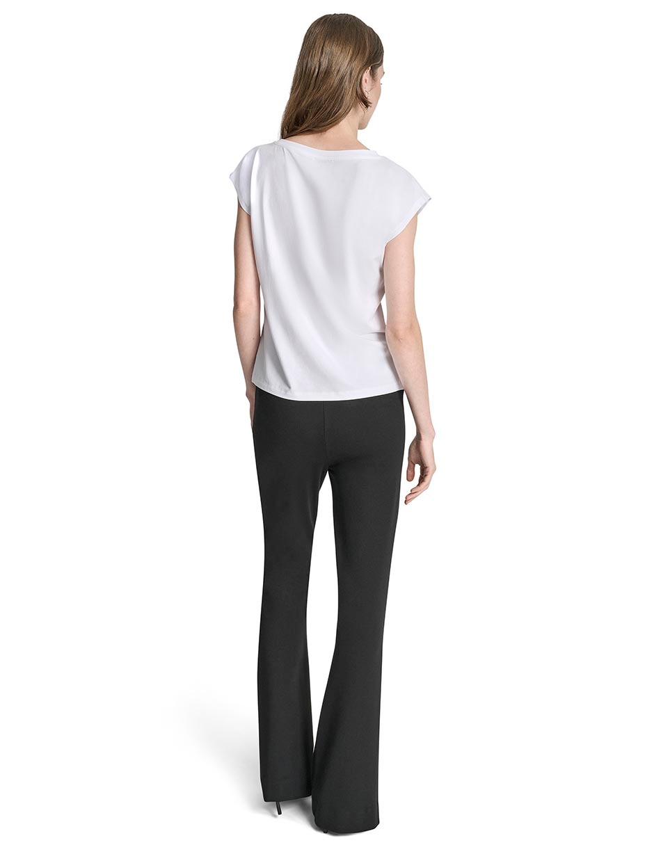 Playera manga corta cuello redondo mujer 5