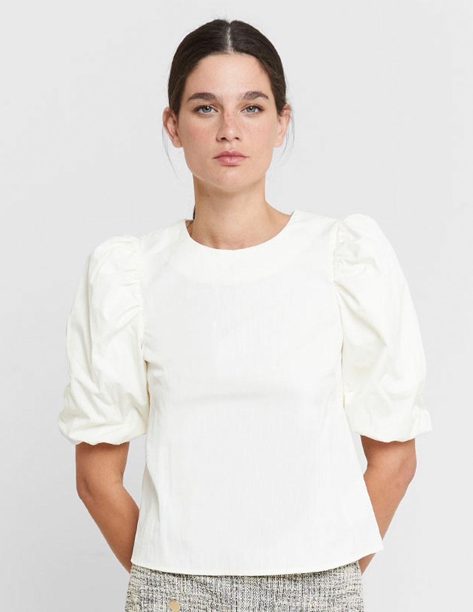Blusa Trucco manga corta para mujer