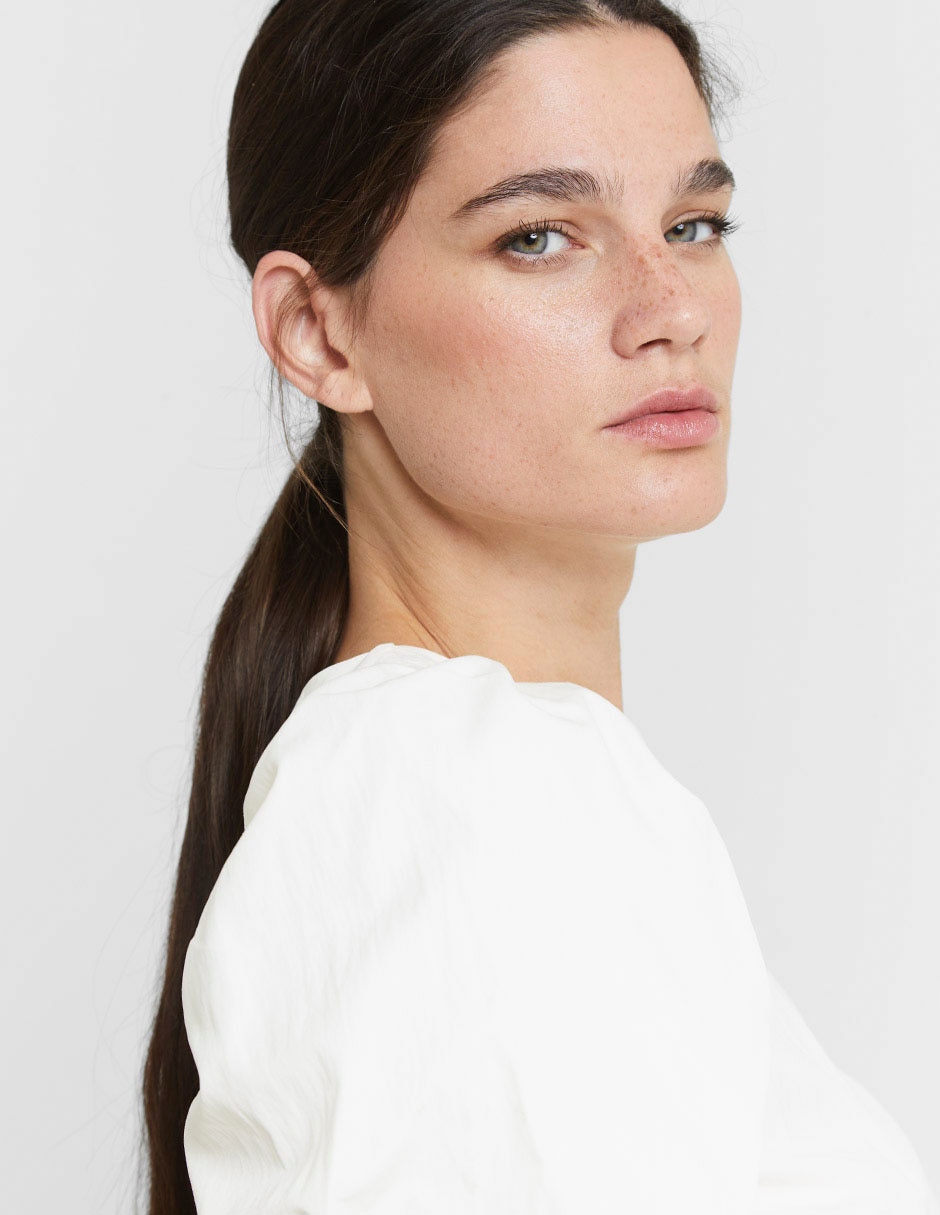 Blusa Trucco manga corta para mujer