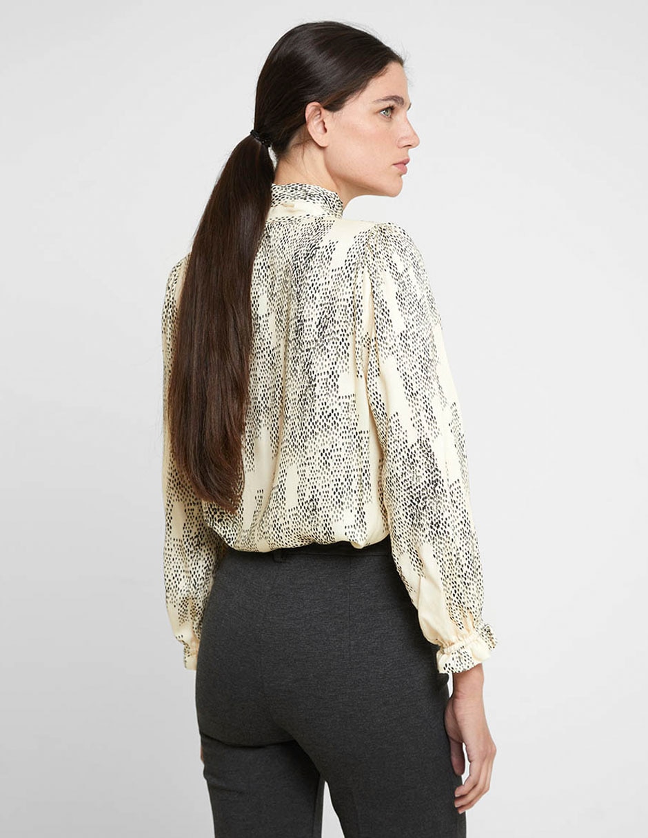 Blusa manga larga para mujer 6