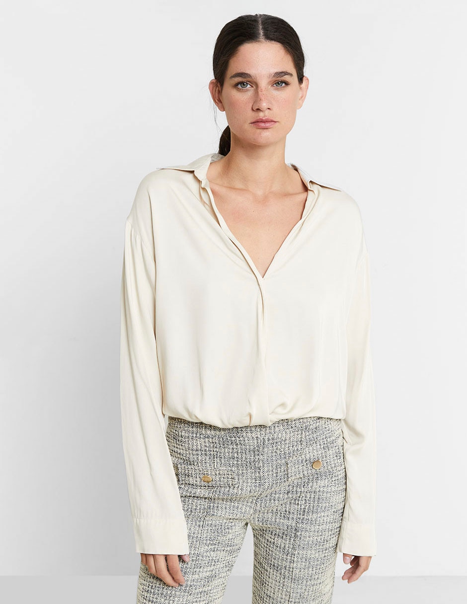 Blusa manga larga para mujer 1