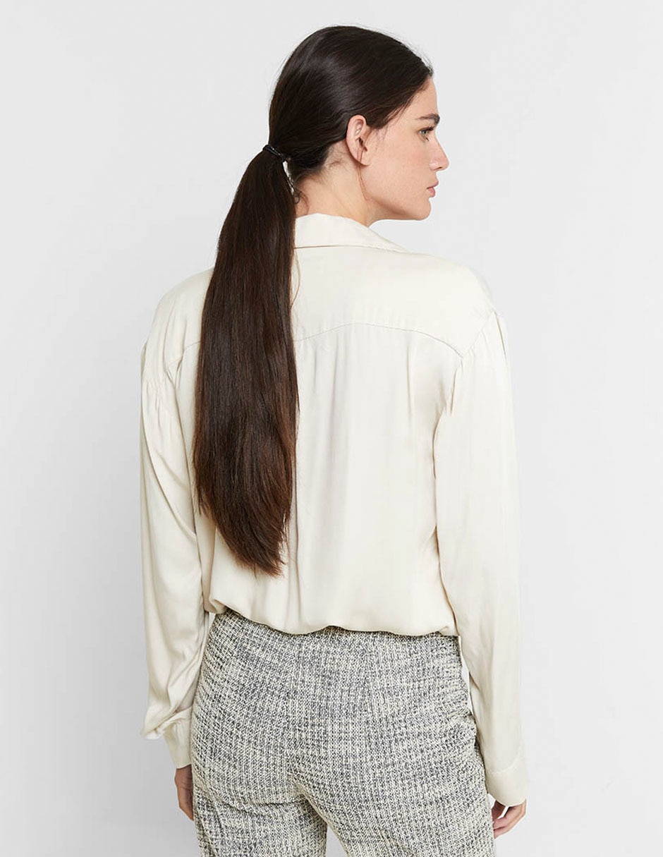 Blusa manga larga para mujer 6