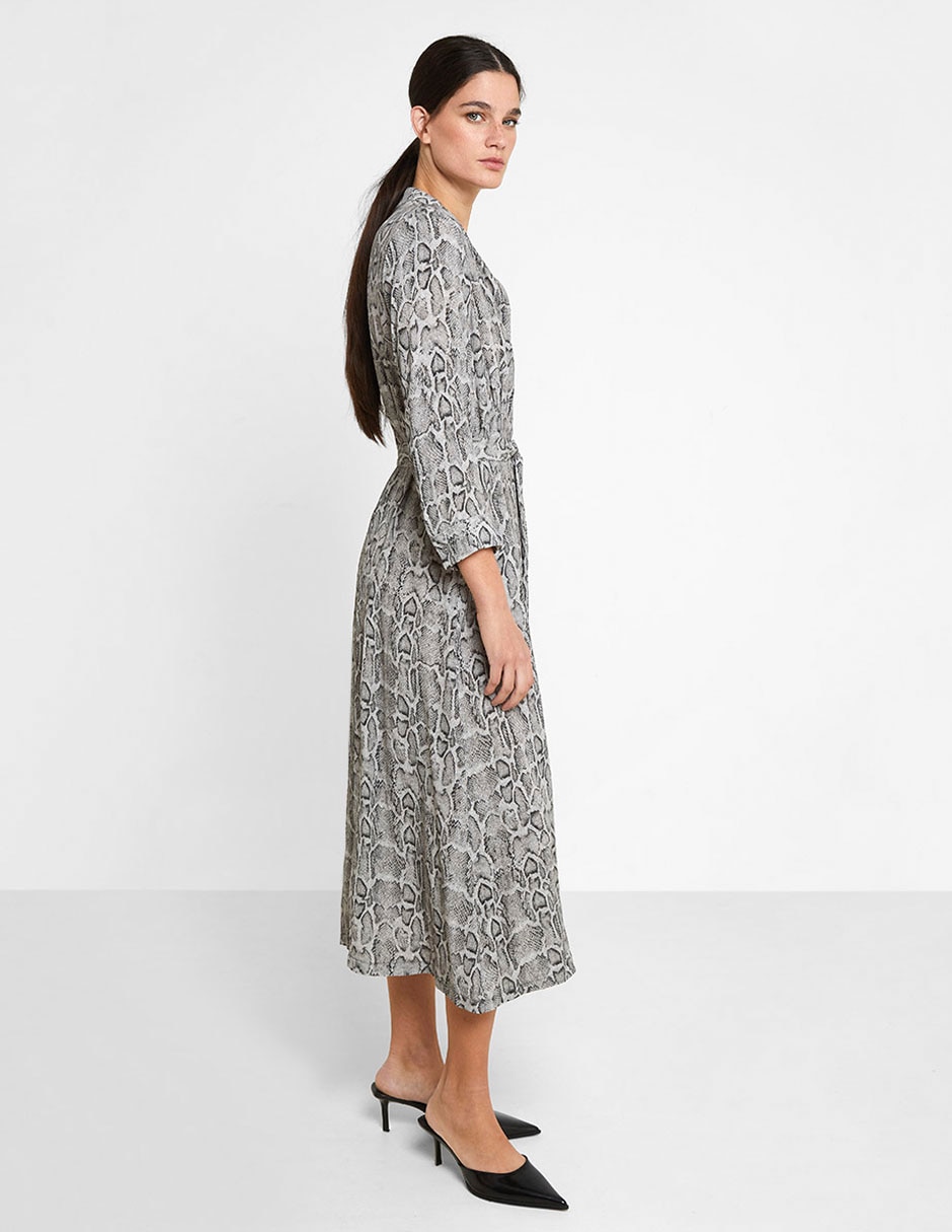 Vestido midi casual para mujer 7