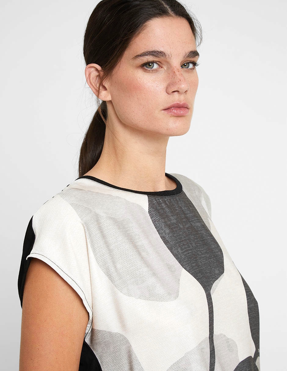Blusa manga corta para mujer 9