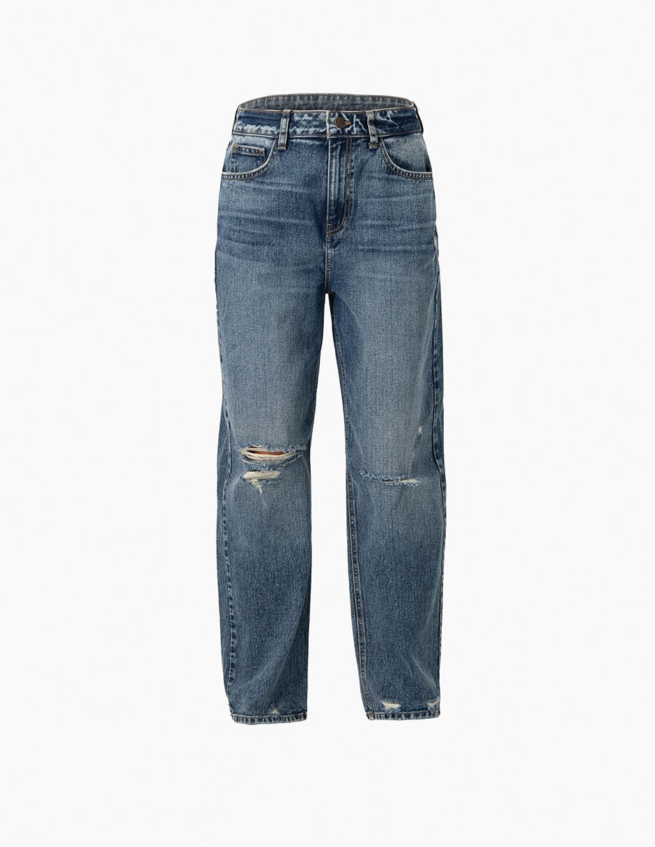 Jeans amplio para mujer 7