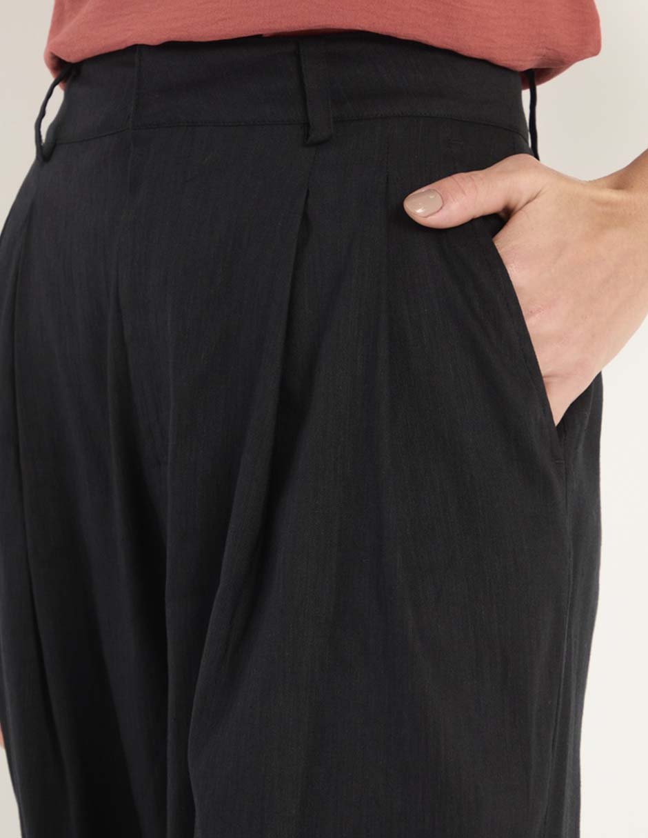 Pantalón de vestir wide leg para mujer 7