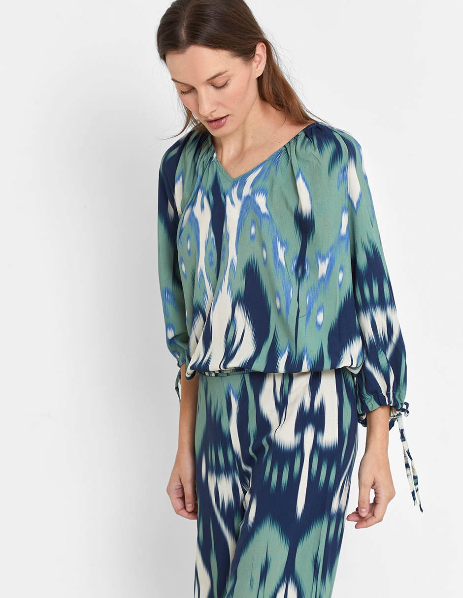 Blusa manga 3/4 para mujer 1