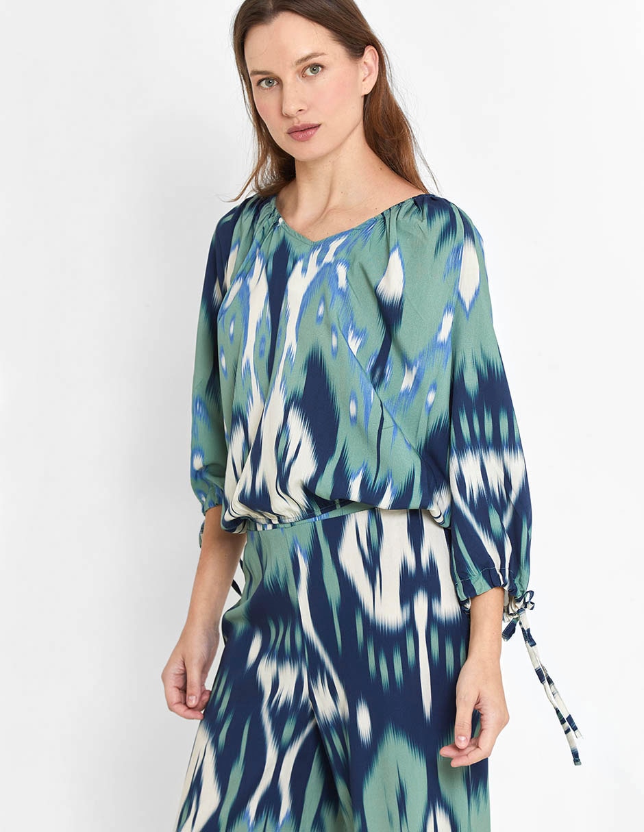 Blusa manga 3/4 para mujer 6