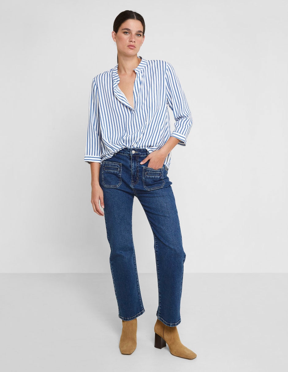 Jeans slim para mujer 1