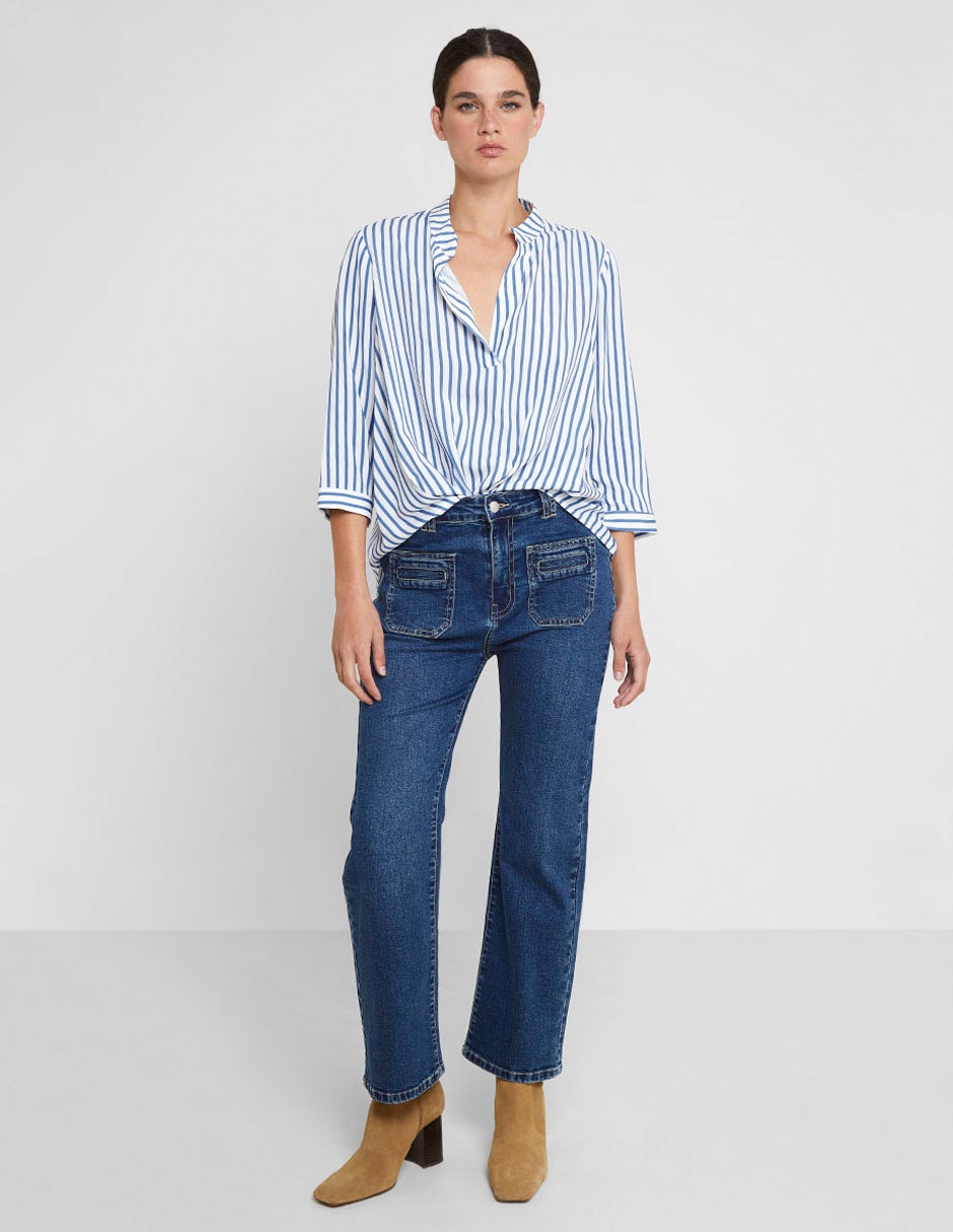 Jeans slim para mujer 9