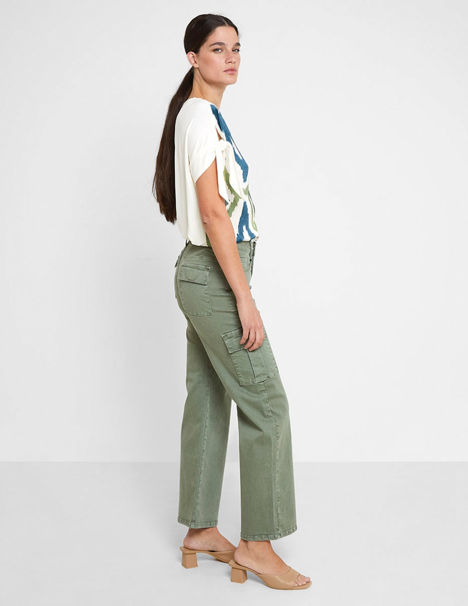 Blusa manga corta para mujer 9