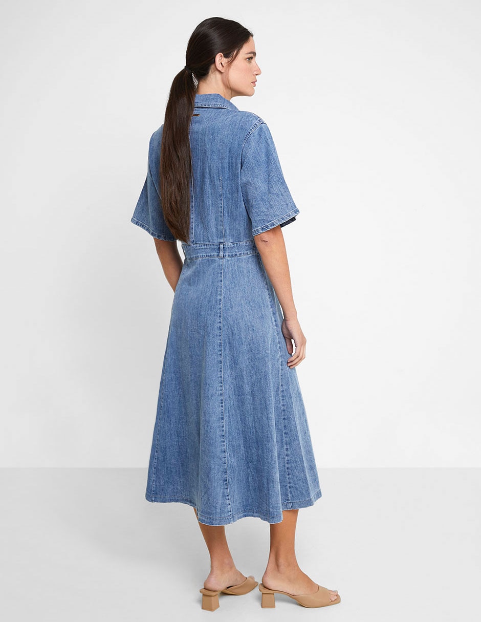 Vestido midi casual para mujer 5