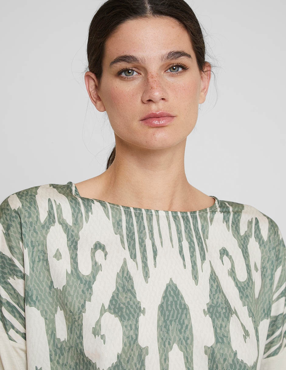 Blusa manga 3/4 para mujer 7