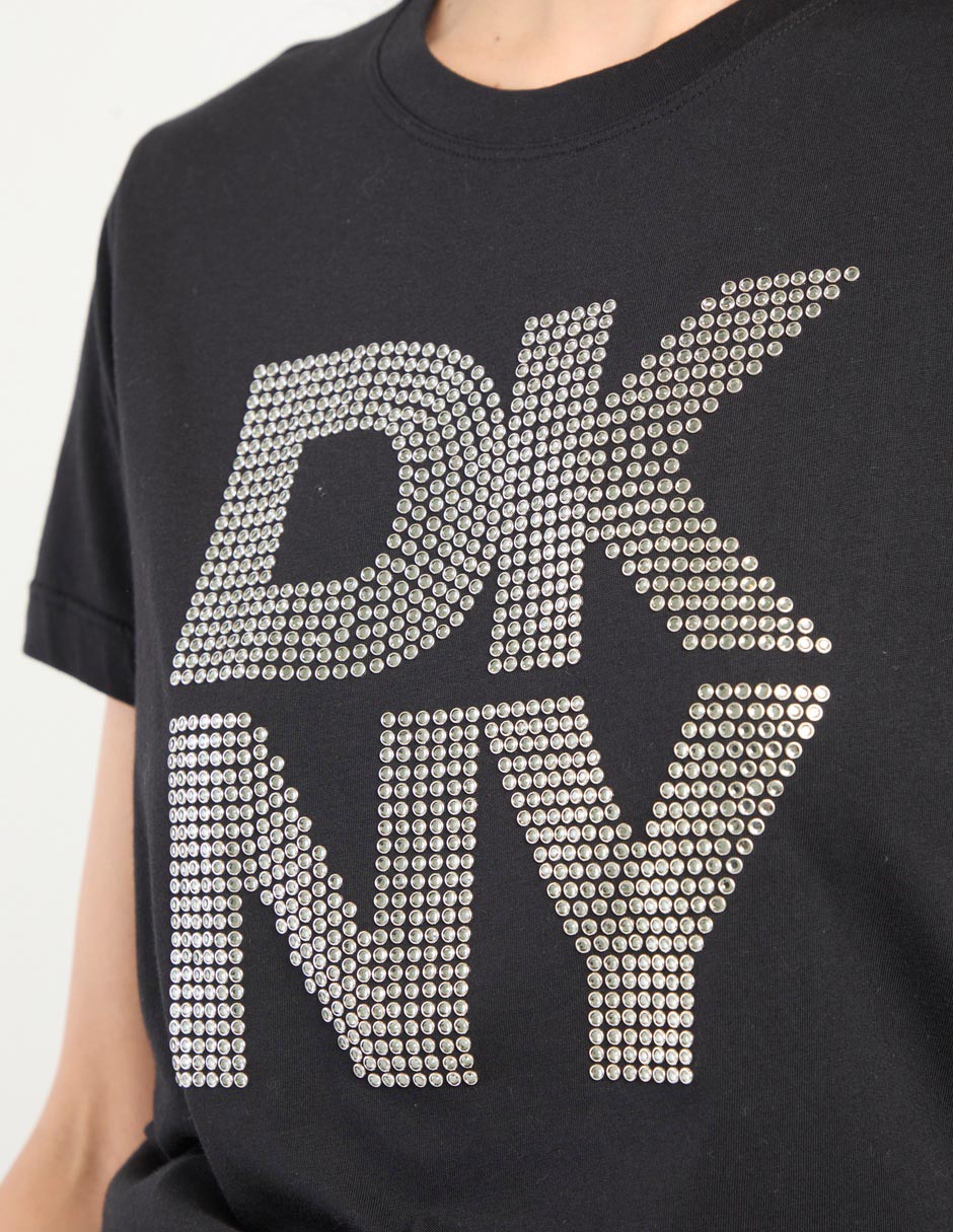 Playera manga corta Dkny Jeans cuello redondo para mujer