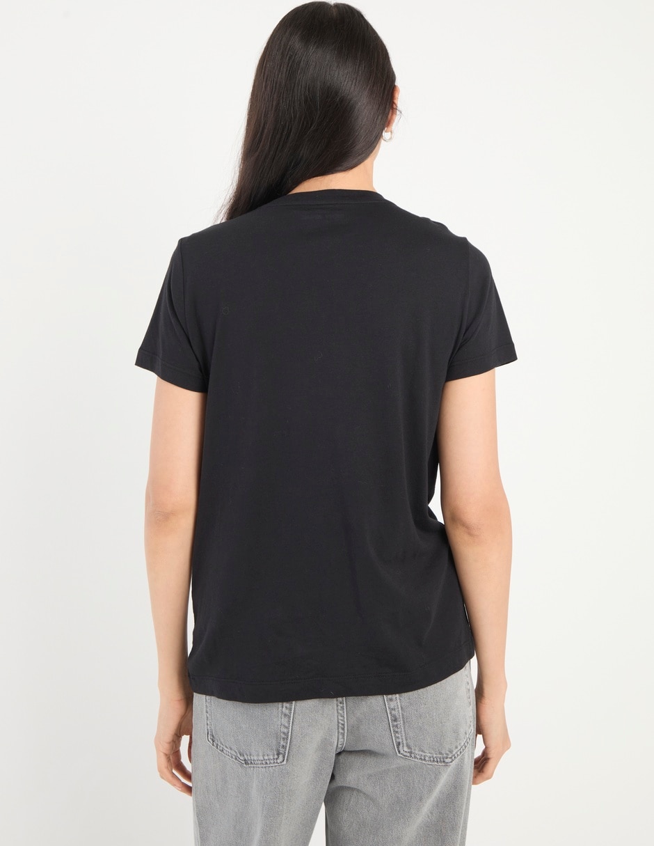 Playera manga corta Dkny Jeans cuello redondo para mujer