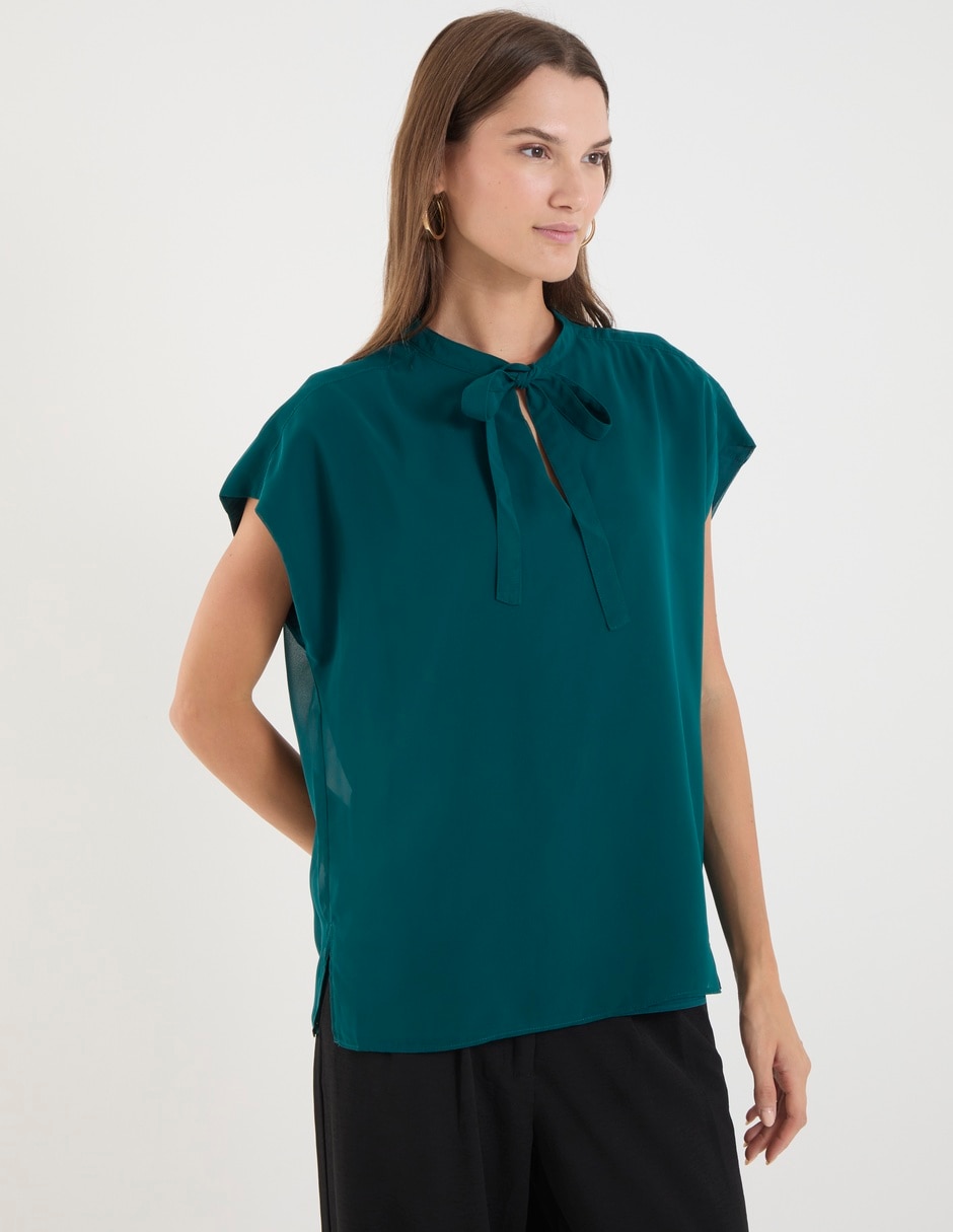 Blusa Petite Studio manga larga para mujer